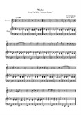 Waltz (Sleeping Beauty), Peter Ilyich Tchaikovsky, For Trumpet & Piano