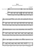 Waltz (Sleeping Beauty), Peter Ilyich Tchaikovsky, For Soprano Saxophone & Piano